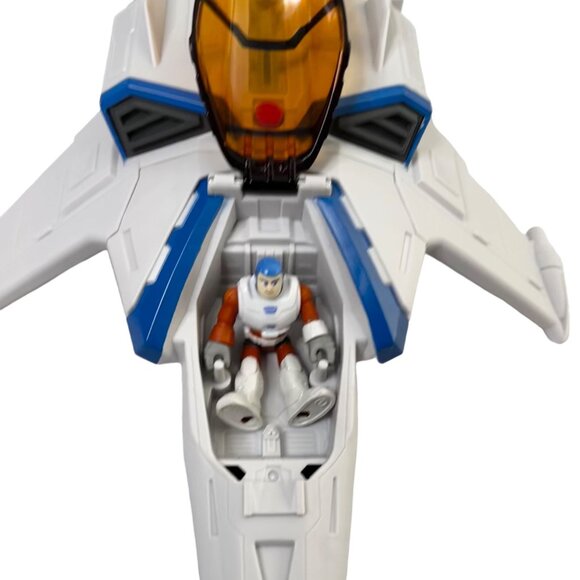 Imaginext Disney Pixar Lightyear XL-15 Spaceship with Lights & Sounds - Picture 7 of 12